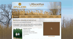 Desktop Screenshot of le-miscanthus.com